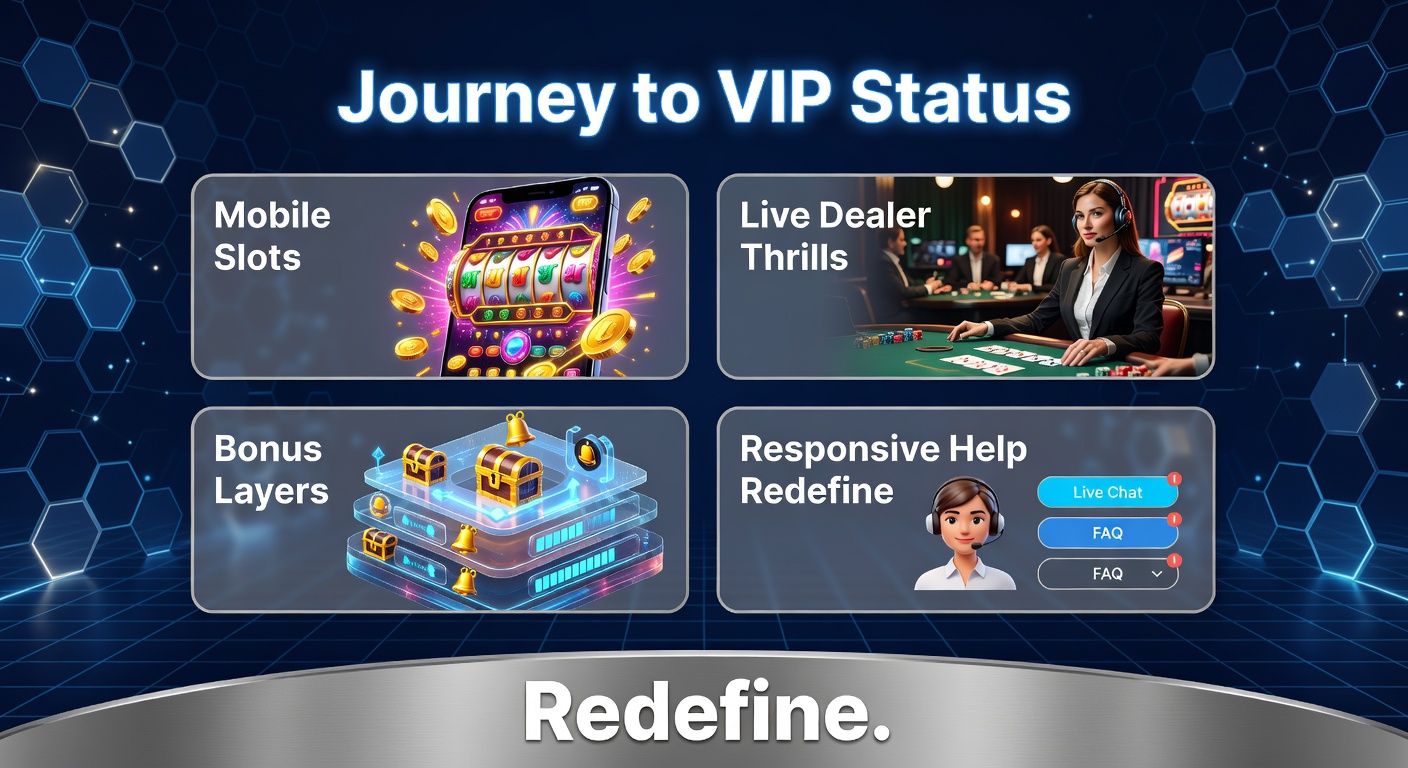 Live dealer at a blackjack table dealing cards under bright casino lights, with chat bubbles and VIP badges visible on screen, capturing the immersive thrill that draws players deeper into loyalty programs
