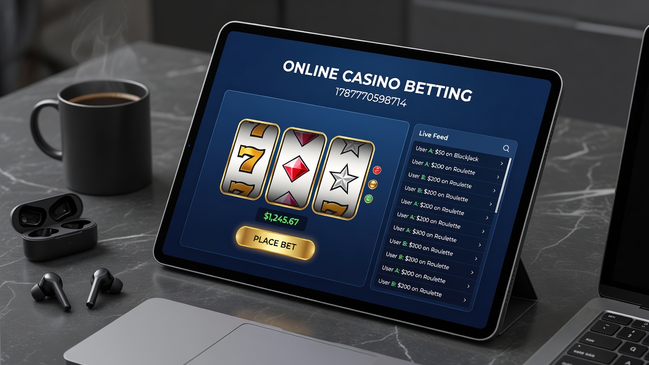 Close-up of secure transaction interfaces and loyalty program dashboards on online betting sites