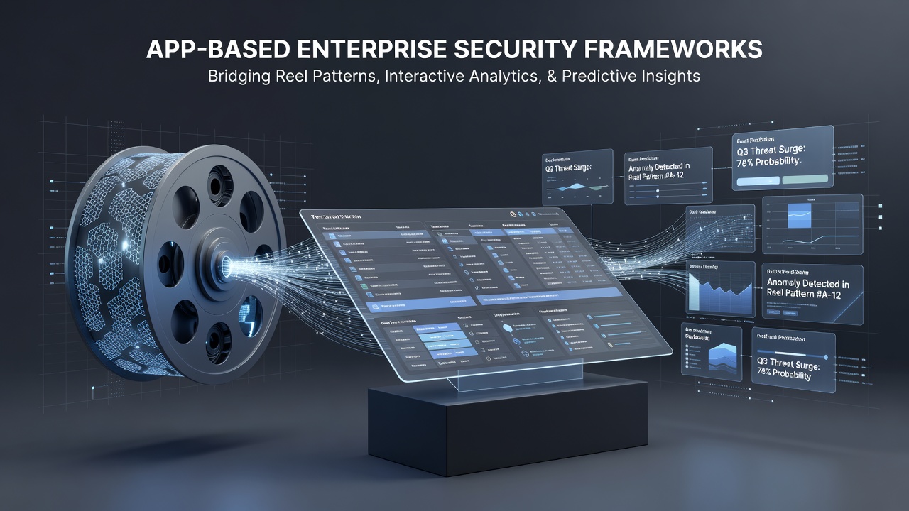 Interactive tables and prediction tools secured within mobile app frameworks