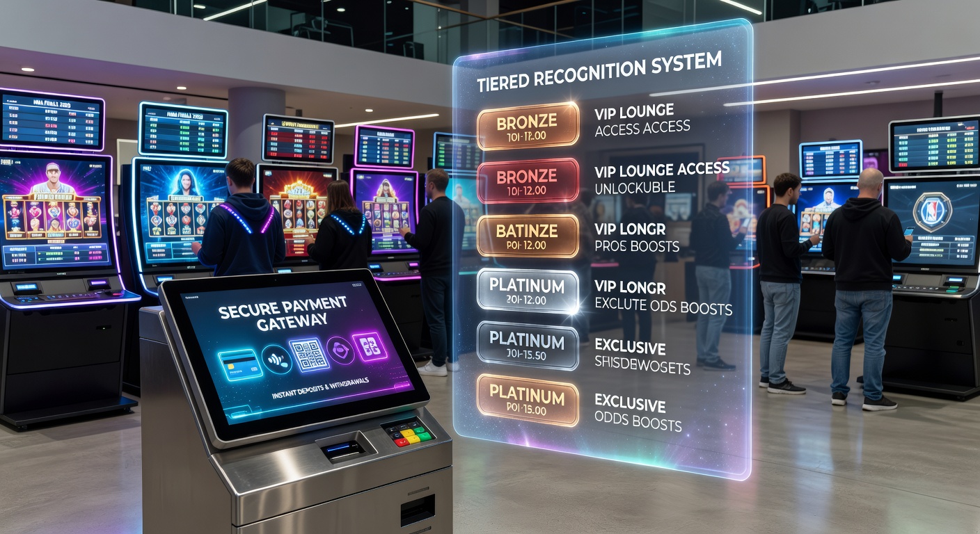 Financial transaction interfaces integrated with loyalty tier dashboards in electronic gaming environments